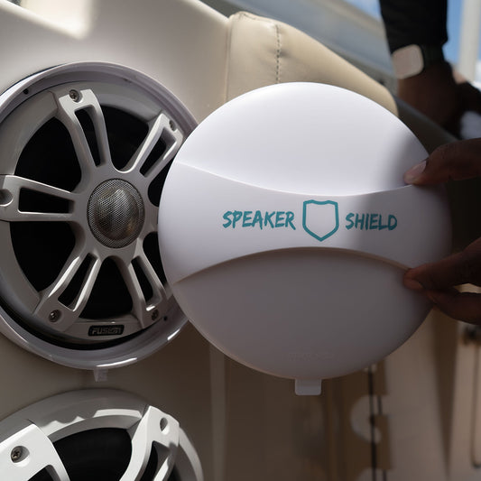 7.7" Marine Speaker Covers (Pair) – Rigid UV & Impact Protection