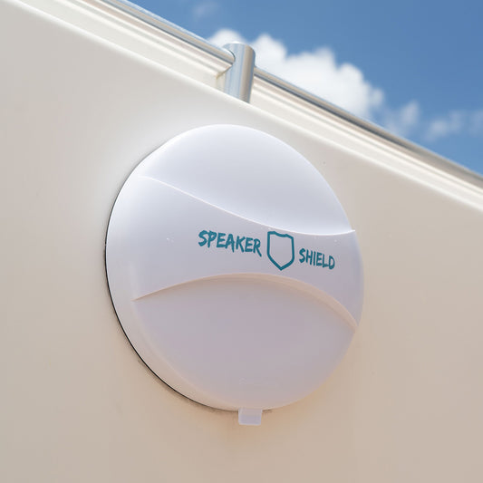 8.8" Marine Speaker Covers (Pair) – Heavy-Duty, Water-Tight Protection